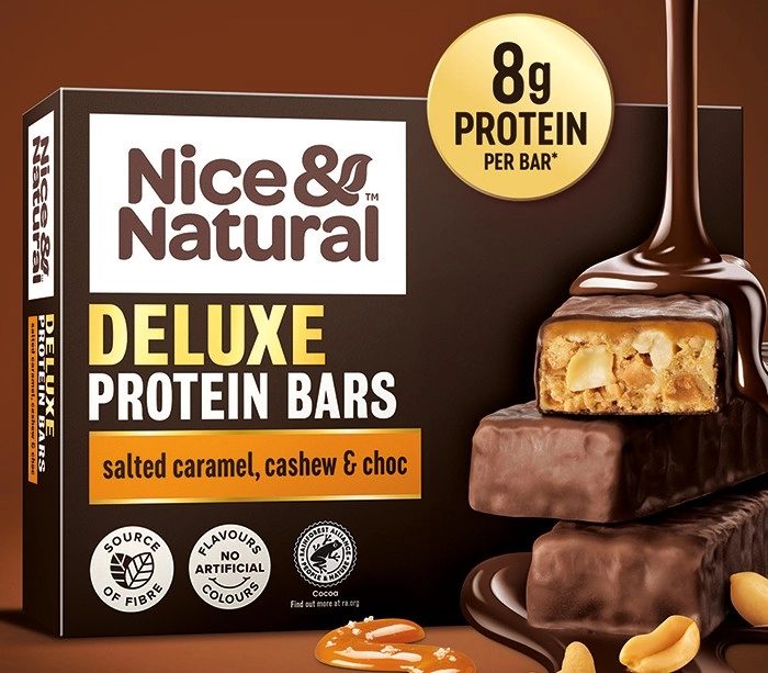 NEW Nice & Natural Protein Bars 5 Pack Selected Varieties