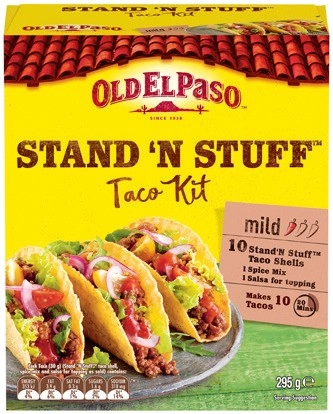 Old El Paso Taco Kit 295‑418g or Tortilla Pockets Kit 375g Selected Varieties