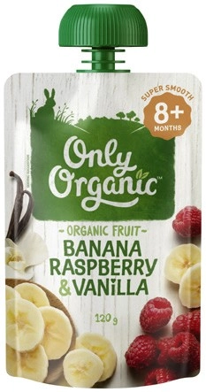 Only Organic Baby Food 120g Selected Varieties