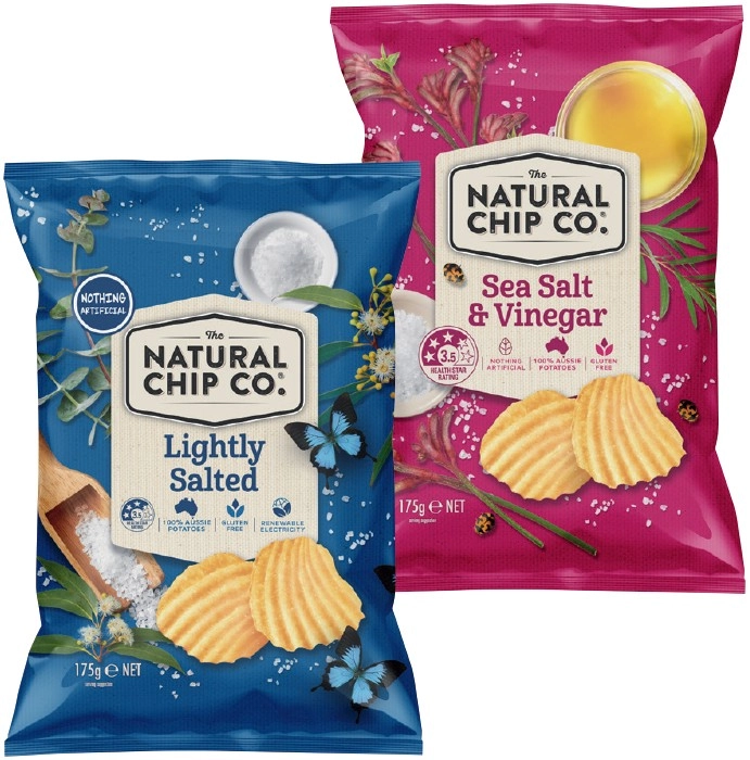 The Natural Chip Co. Chips 150‑175g Selected Varieties