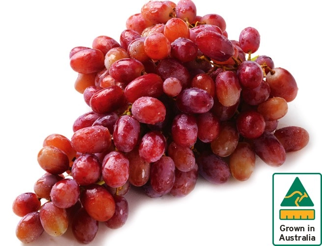 Australian Red Seedless Grapes