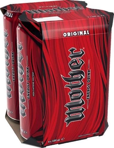 Mother Energy Drink 4x500mL Selected Varieties