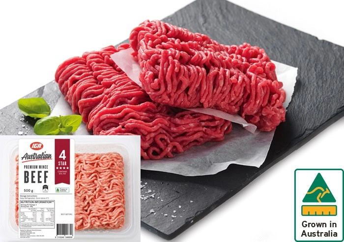 Australian Premium Beef Mince 500g