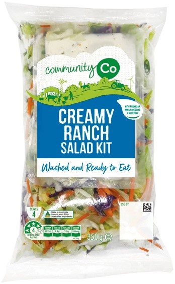 Community Co Creamy Ranch Salad Kit 350g