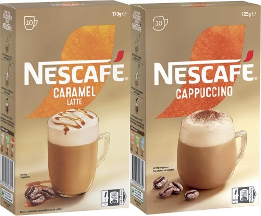 Nescafé Coffee Sachets 8‑10 Pack Selected Varieties