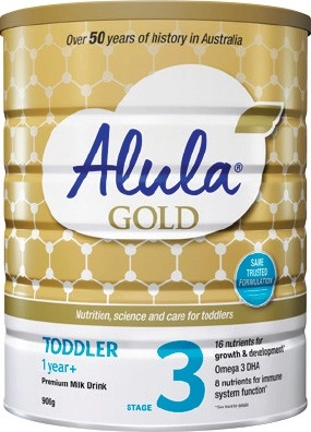 Alula Gold Stage 3 Toddler 1 Year+ Premium Milk Drink 900g