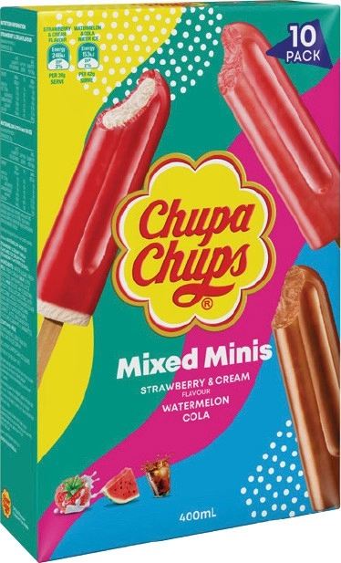 Chupa Chups Mixed Minis 10 Pack