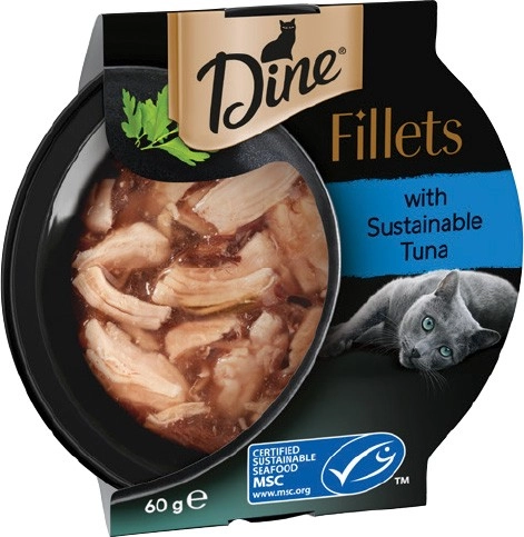 Dine Fillets Wet Cat Foods 60g Selected Varieties