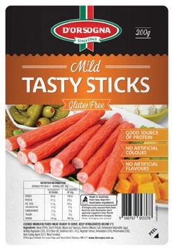 D'Orsogna Tasty Sticks 200g