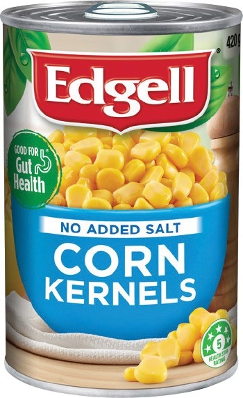 Edgell Corn Kernels 420g Selected Varieties