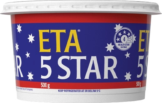 ETA 5 Star Margarine Spread 500g