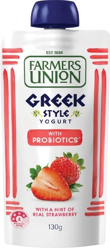 Farmers Union Greek Style Yogurt 130g Selected Varieties