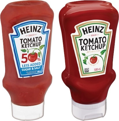 Heinz Tomato Ketchup or BBQ Sauce 500mL Selected Varieties