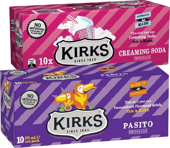 Kirks 10x375mL Selected Varieties