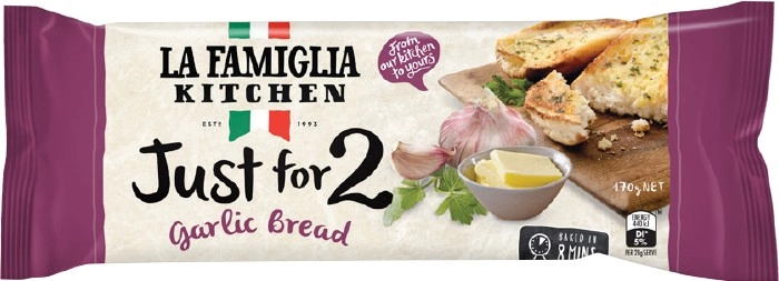 La Famiglia Kitchen Just for 2 Garlic Bread 170g