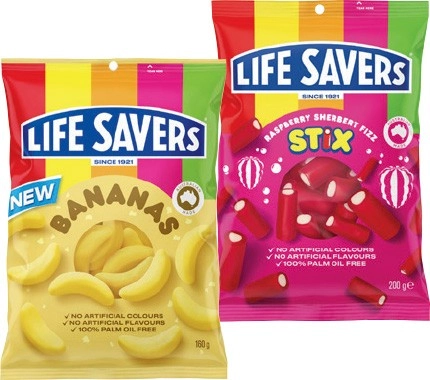 Life Savers Share Pack 150‑200g Selected Varieties