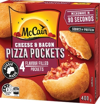 McCain Pizza Pockets 400g Selected Varieties