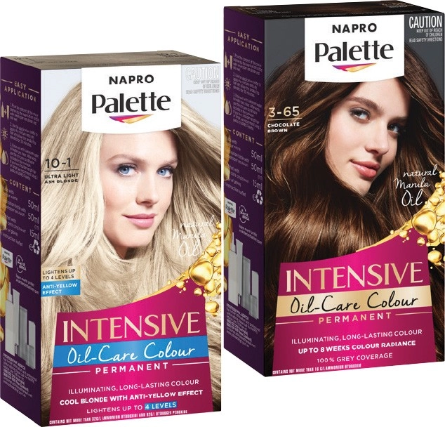 Napro Palette Hair Colour 1 Pack Selected Varieties