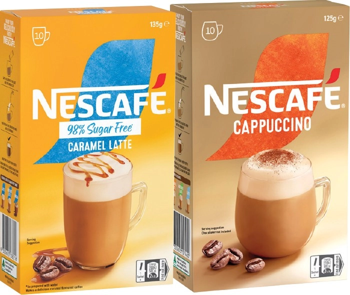 Nescafé Coffee Sachets 8‑10 Pack Selected Varieties