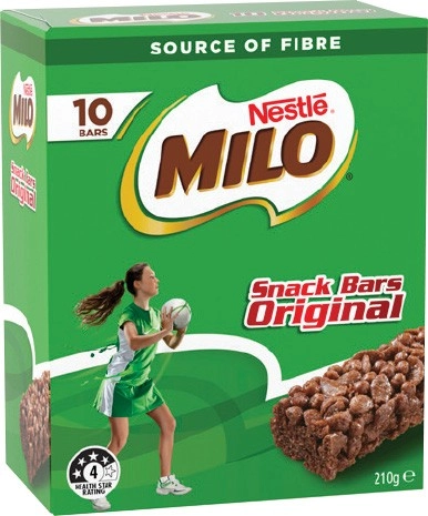 Nestlé Milo Snack Bars 10 Pack Selected Varieties