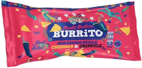 NEW Cheeky Brothers Burritos 245g Selected Varieties