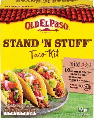 Old El Paso Taco Kit 295‑418g or Tortilla Pockets Kit 375g Selected Varieties