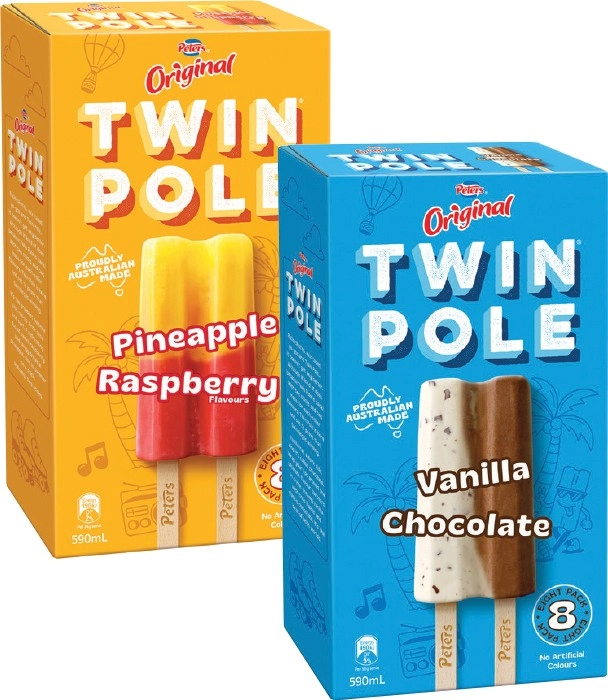 Peters Original Twin Pole 8 Pack Selected Varieties