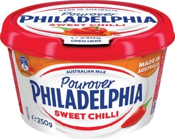 Philadelphia Sweet Chilli Pourover 250g