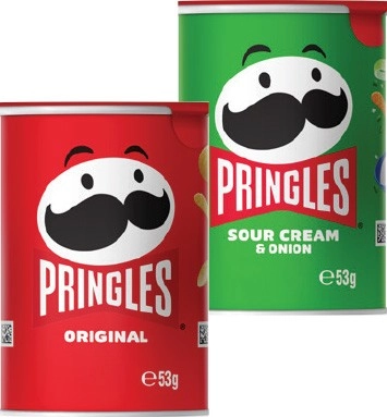 Pringles Chips 53g Selected Varieties