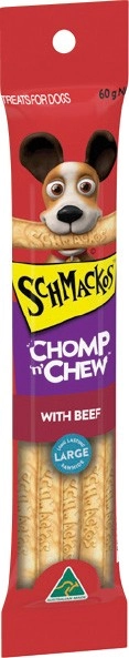 Schmackos Chomp 'n' Chew Dog Treats 60g Selected Varieties