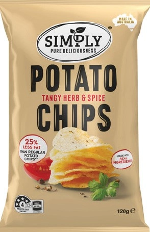 Simply Chips 120g, Smith’s Baked 130g or PopCorners 130g Selected Varieties