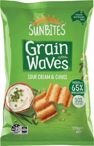 Sunbites Grain Waves 170g Selected Varieties