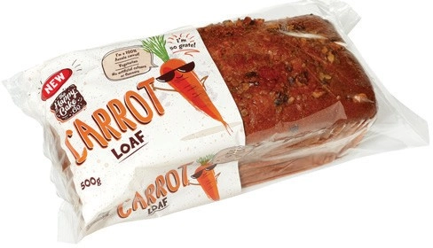 The Happy Cake Co. Banana Bread or Carrot Loaf 500‑550g Selected Varieties