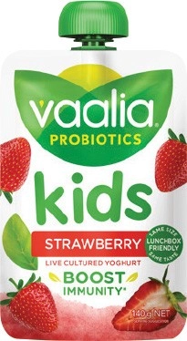 Vaalia Kids Probiotics Yoghurt 140g Selected Varieties