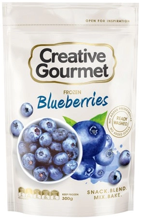 Creative Gourmet Frozen Blueberries or Mixed Berries 300g