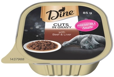 Dine Wet Cat Food 85g Selected Varieties