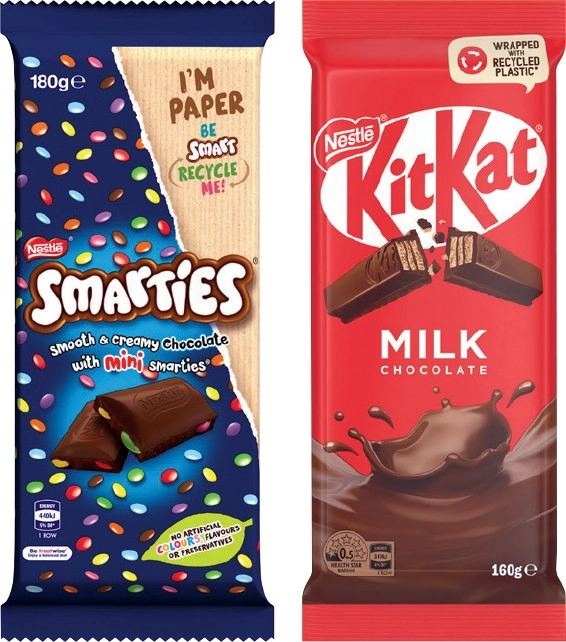 Nestlé Chocolate Block 118‑180g Selected Varieties