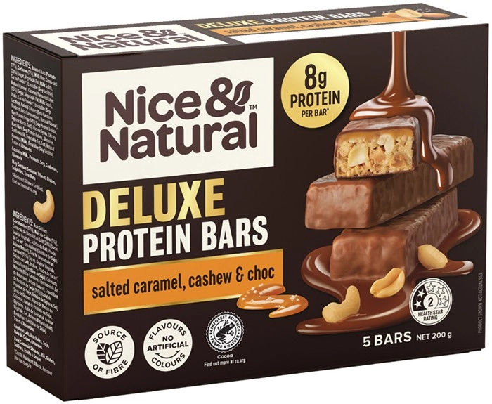 NEW Nice & Natural Protein Bars 5 Pack Selected Varieties