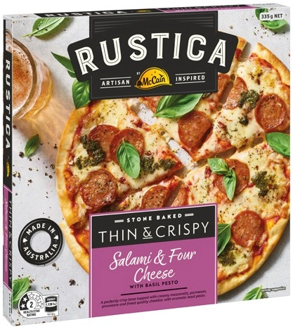 Rustica by McCain Stone Baked Pizza 335‑450g Selected Varieties