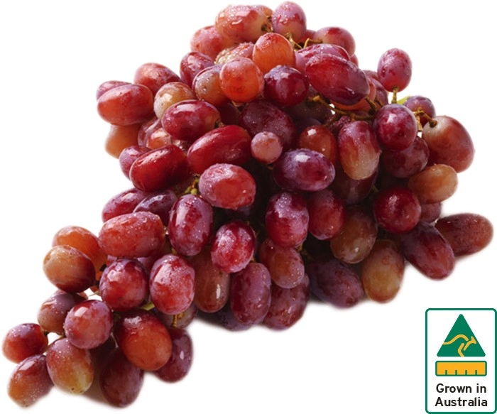 Australian Red Seedless Grapes