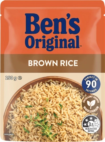 Ben's Original Rice 250g Selected Varieties