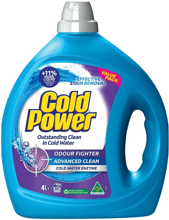 Cold Power Laundry Liquid 4 Litre Selected Varieties