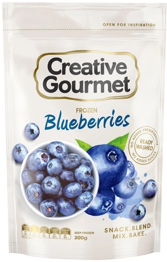 Creative Gourmet Frozen Blueberries or Mixed Berries 300g