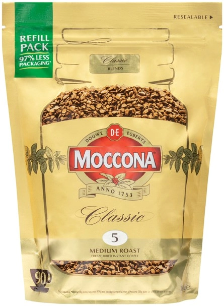 Moccona Freeze Dried Instant Coffee Refill Pack 180g