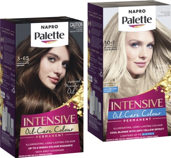 Napro Palette Hair Colour 1 Pack Selected Varieties