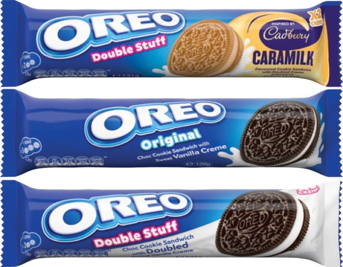 Oreo Cookies 128g or Double Stuff 131g Selected Varieties