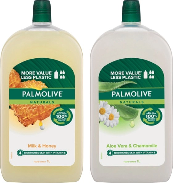 Palmolive Liquid Hand Wash Refill 1 Litre Selected Varieties