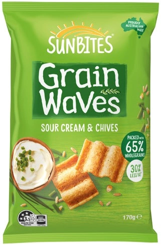 Sunbites Grain Waves 170g Selected Varieties