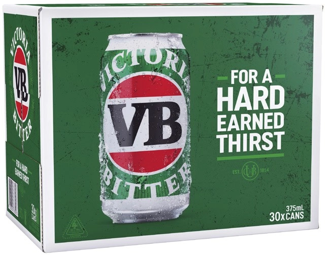 Victoria Bitter 30 Can Block