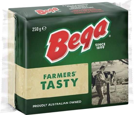 Bega Cheese Block 250g Selected Varieties